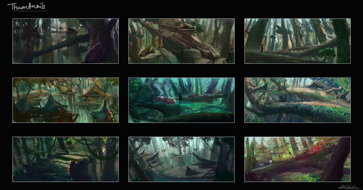 abhisketch9's tweet image. Thumbnails and Layout from a personal project

#art #conceptart #wordlbuilding #sketch  #environmentconceptart