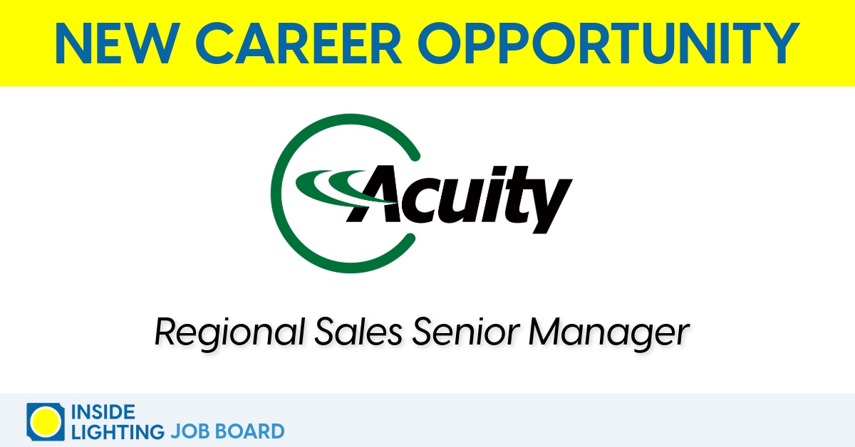 InsLighting's tweet image. 𝗟𝗘𝗔𝗥𝗡 𝗠𝗢𝗥𝗘 ➡️ inside.lighting/lighting-megab…
📢 Acuity Brands is searching for a talented lighting person to join the team. Could this be a great opportunity for you or someone you know?

#lighting #lightingdesign #commerciallighting #led #ledlighting