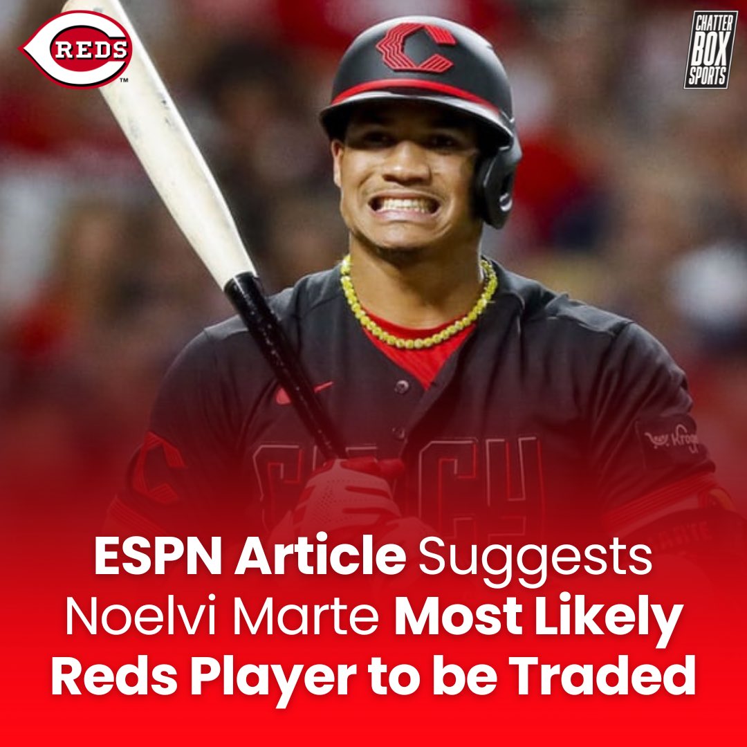 CBoxSports's tweet image. ESPN wrote an article previewing the 2026 Trade Deadline and suggested Noelvi Marte could be the most likely Reds player to be traded. 

#Reds