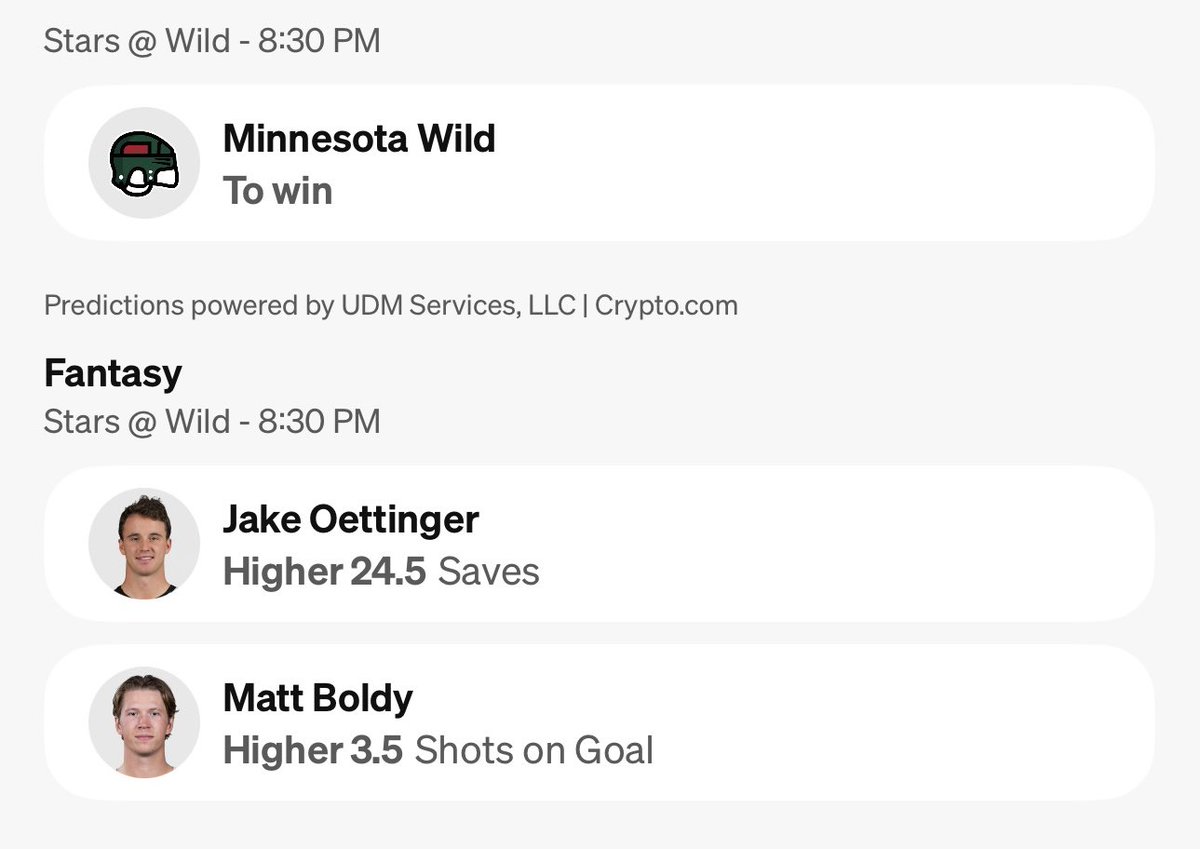 ChasingOdds_'s tweet image. 🚨 Wild bet slip for game 3 

-     #Wild ML 

-     Jake Oettinger O 24.5 saves 

-     Matt Boldy O 3.5 sog 

Everyone picking against the Wild tonight will learn. They know how to pull wins straight outta their ass 😭  
Tonight has “ugly win” written all over it #mnwild #nhl