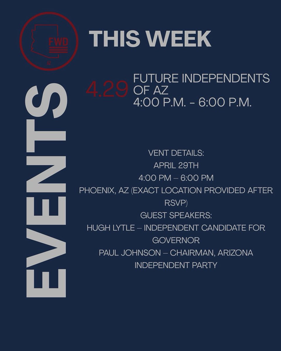 Forward Party Arizona tweet media