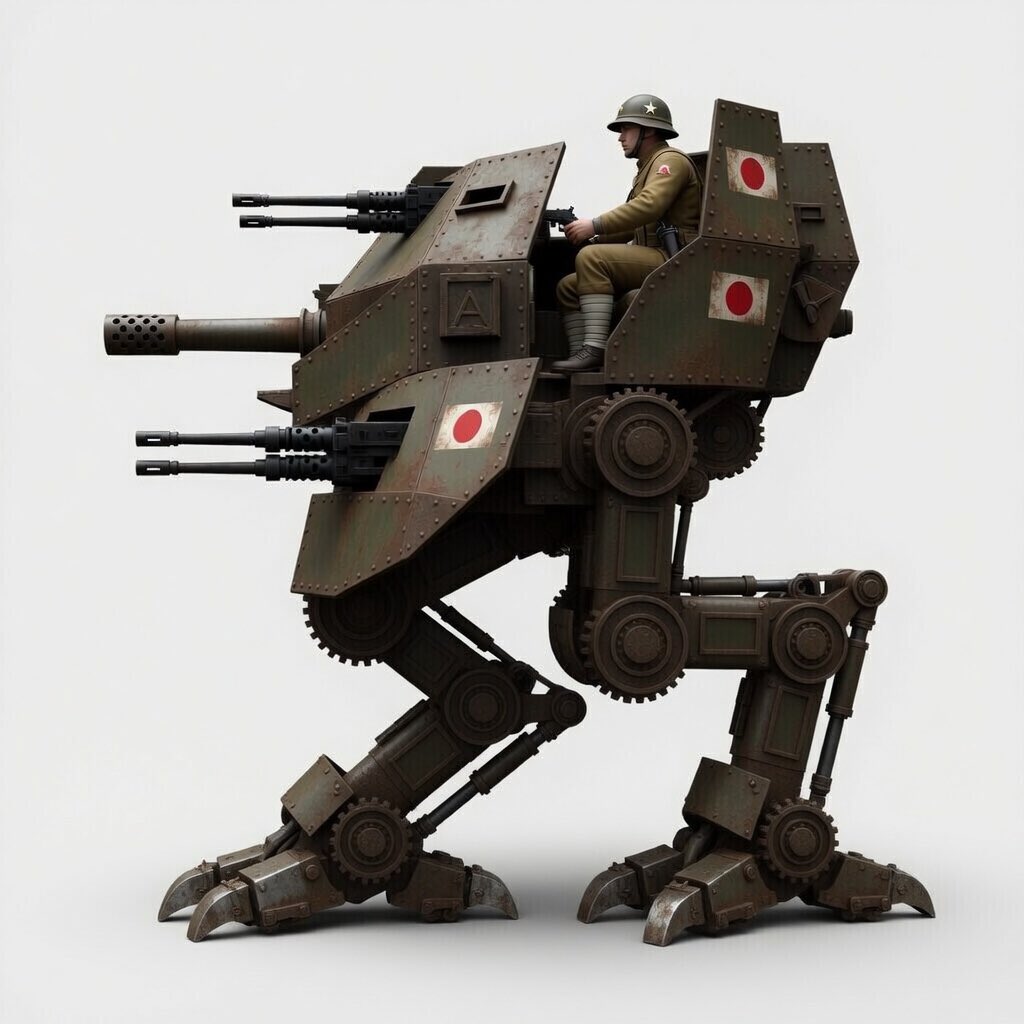sPzAbt_513's tweet photo. Empire of Japanウォーカーのデザイン。

#konflict47
#コンフリクト47
#フィストオブウォー
#ロケットモデルズ https://t.co/fMm29401BW