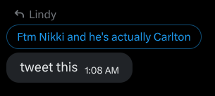 Lindy tweet media