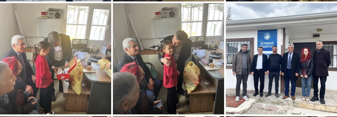 Gicik Muhtarımız Hasan Arslan, Peçenek Muhtarımız Ali Köse, Aydıncık Muhtarımız İsmail Dursun ve Kavaklı Muhtarımız Ahmet Taylan’ın refakatinde çocuklarımıza bayramlık hediyelerini takdim ettik.