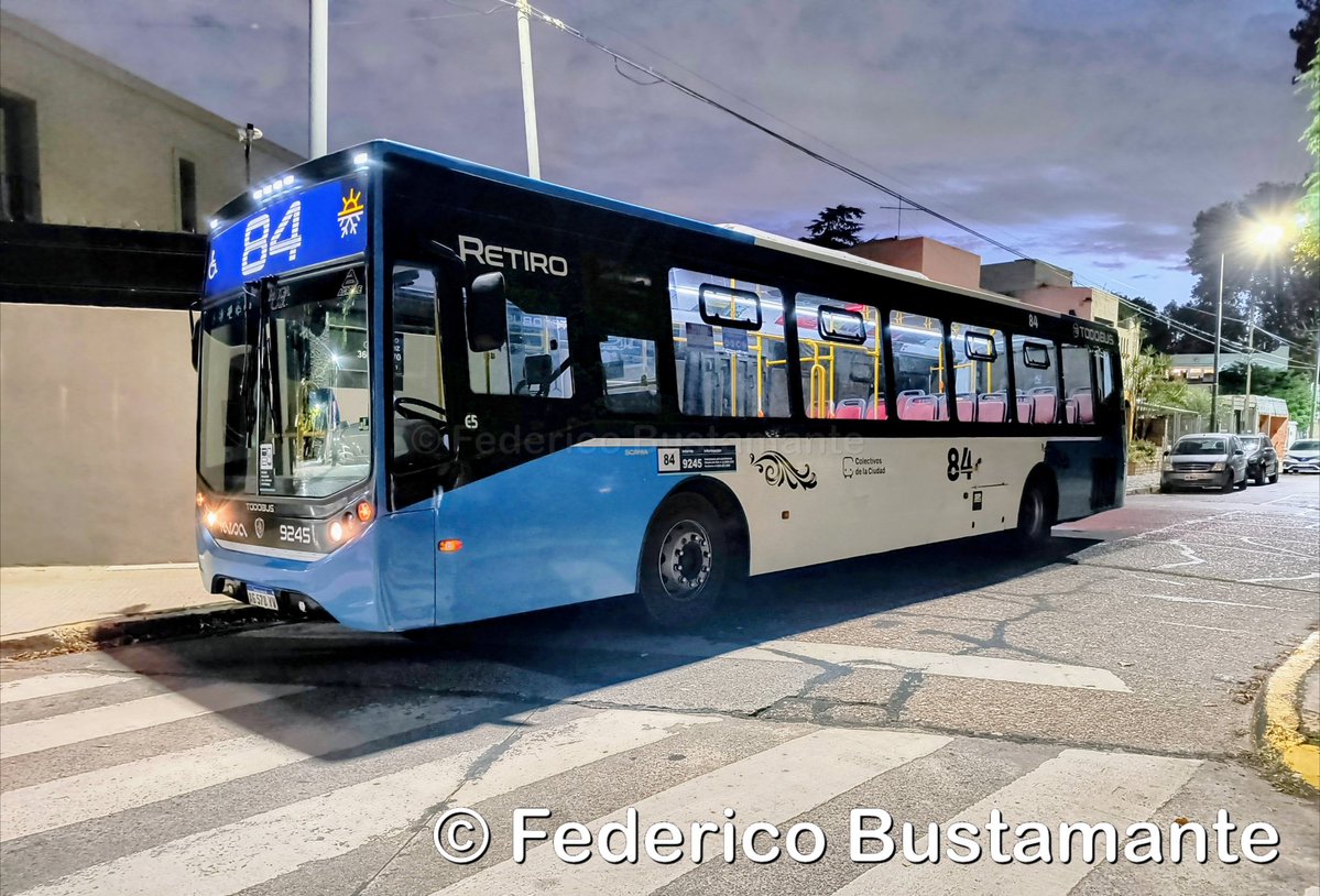 Línea 84. Coche 9245.