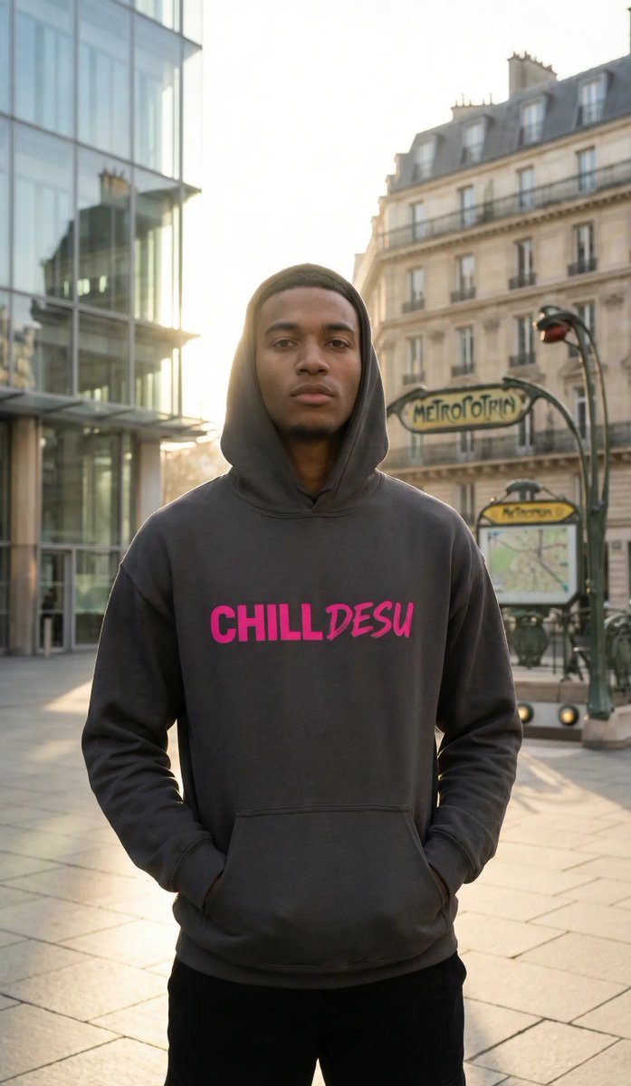 staygunbothered's tweet photo. 😌 😌 CHILL DESU hoodie. Permanent chill mode. Minimal. Japanglish. 🖤 Shop now 🛍️

https://t.co/y0wte2UMlG

#chilldesu #japanglish #hoodieseason #minimalstreetwear #gracefullyunbothered #chillvibes https://t.co/vCfWk7LwhJ
