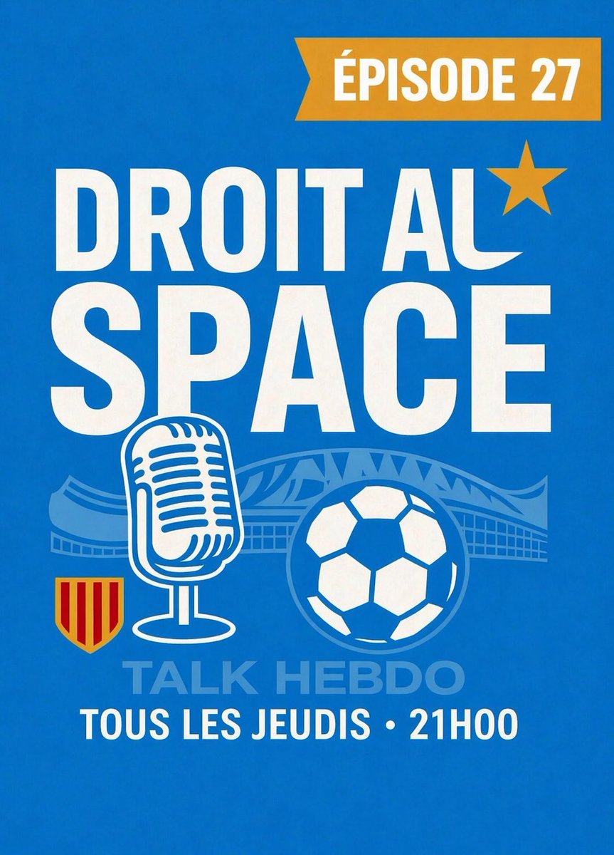 Bonsoir à tous, 

Notre émission est de retour ce jeudi à 21h00. 

📋 Au programme : 

OM 🇫🇮

♟️ Tactique : le milieu, ce qui a tué la saison de l’OM, 

💸 Départ probable de Greenwood, est-ce une si mauvaise nouvelle ?

📉 Saison ratée, le classement importe-t-il vraiment ?

⤵️