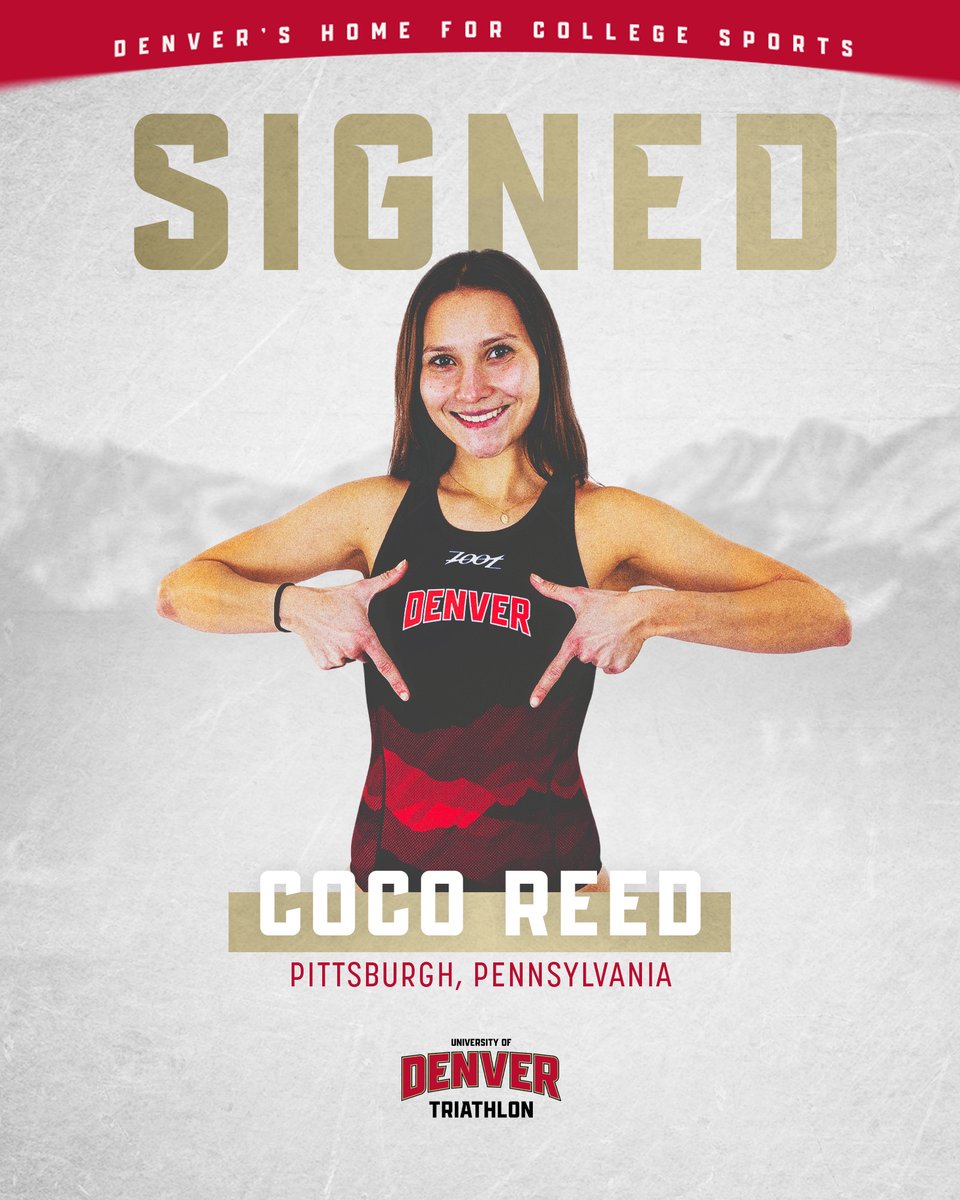 denverwomenstri's tweet photo. Excited to have Coco Reed join #DUTri next season as a grad student!

Learn More: https://t.co/nhpH46mkRt https://t.co/zR2vMVLIkd