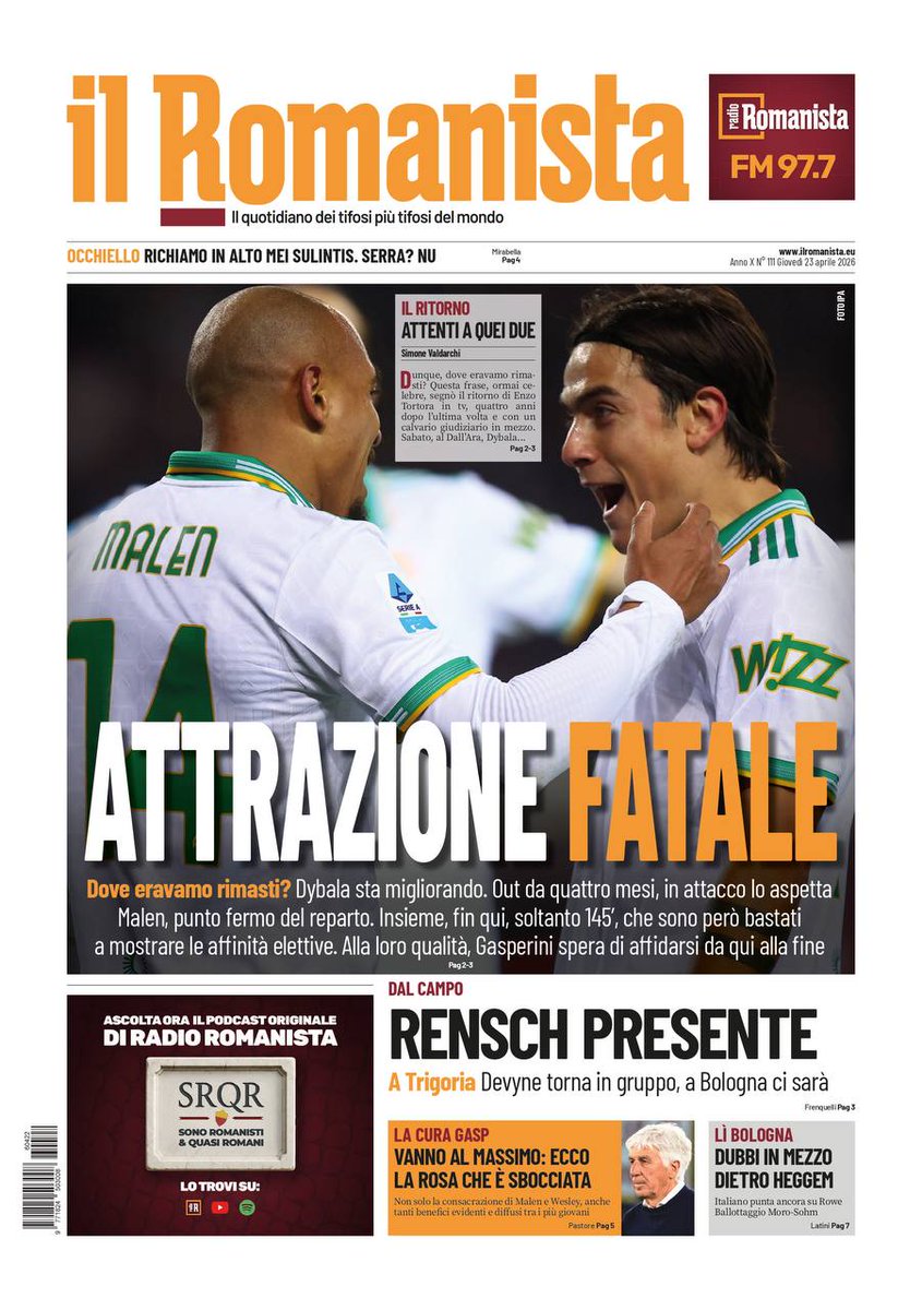 Il Romanista tweet media