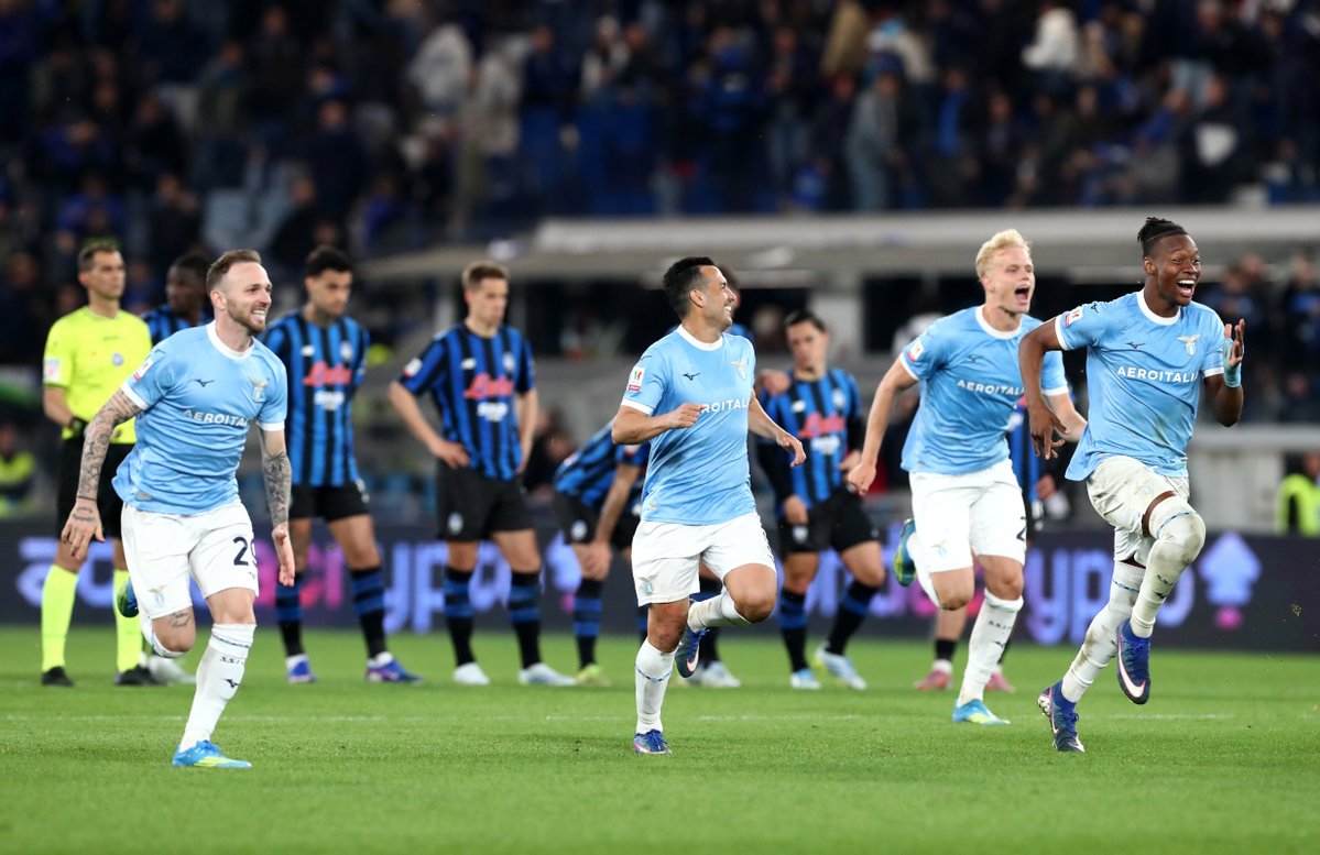 footballitalia's tweet image. The Coppa Italia Final will be between Inter and Lazio at the Stadio Olimpico on May 13, so the Biancocelesti are effectively on home turf.

#CoppaItalia #Inter #Lazio #CoppaItaliaFrecciarossa #Calcio