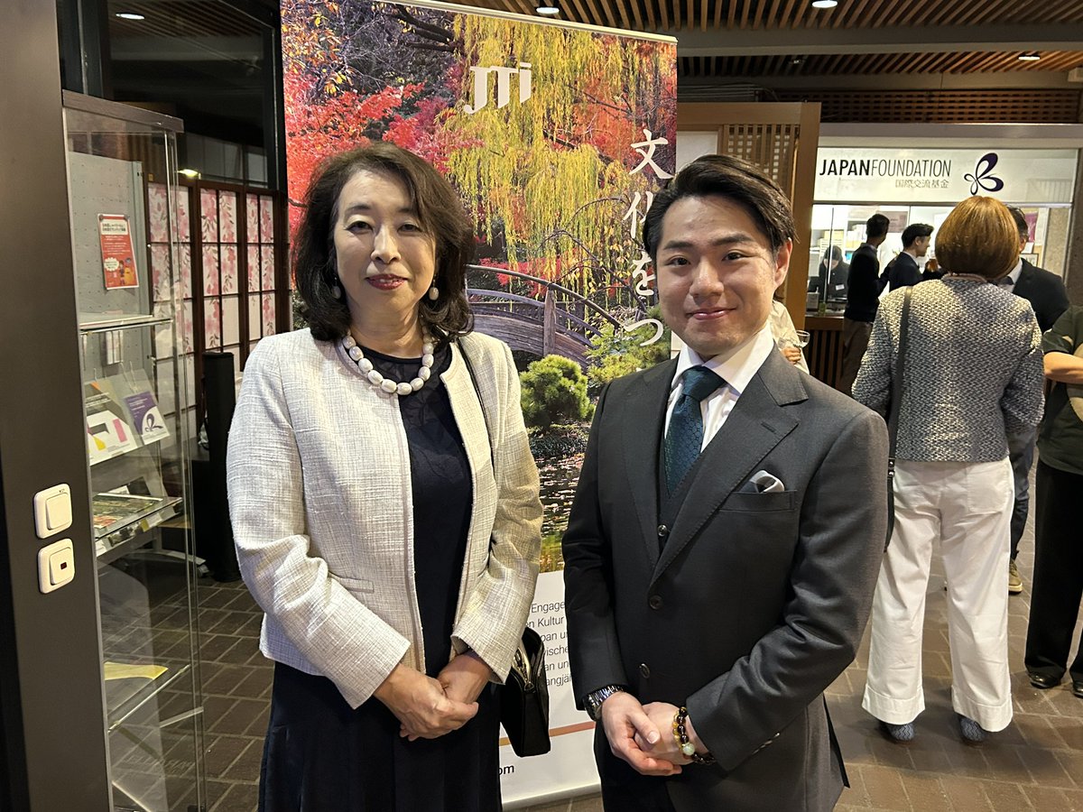 SHINO Mitsuko, Botschafterin von Japan in 🇩🇪 tweet media