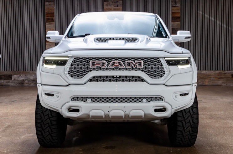 liftedtrucks's tweet image. Why 1000 horsepower? Because it’s awesome!! 2024 Ram TRX Hennessy Mammoth 4x4 at our #Huntsville AL location. Low 14k miles! Stock TX08412A. Call (833) 640-2740 for price and more details or chat now at LiftedTrucks.com🎙️ OG since 95. We ship nationwide! 🚚💨