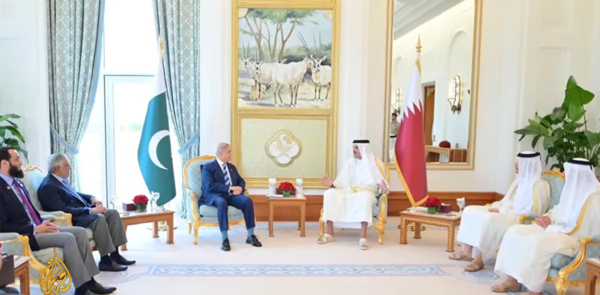 Political_Up's tweet image. #Pakistan signed a defense agreement with #SaudiArabia last year, while now reportedly expanding a more flexible, evolving defense cooperation framework with #Qatar covering joint exercises, training, defense production, intelligence sharing, cybersecurity, and drone cooperation.