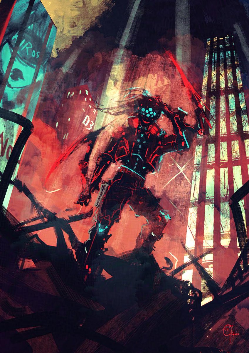 Going cyberpsycho in Night City
#cyberpunk2077 sketch
