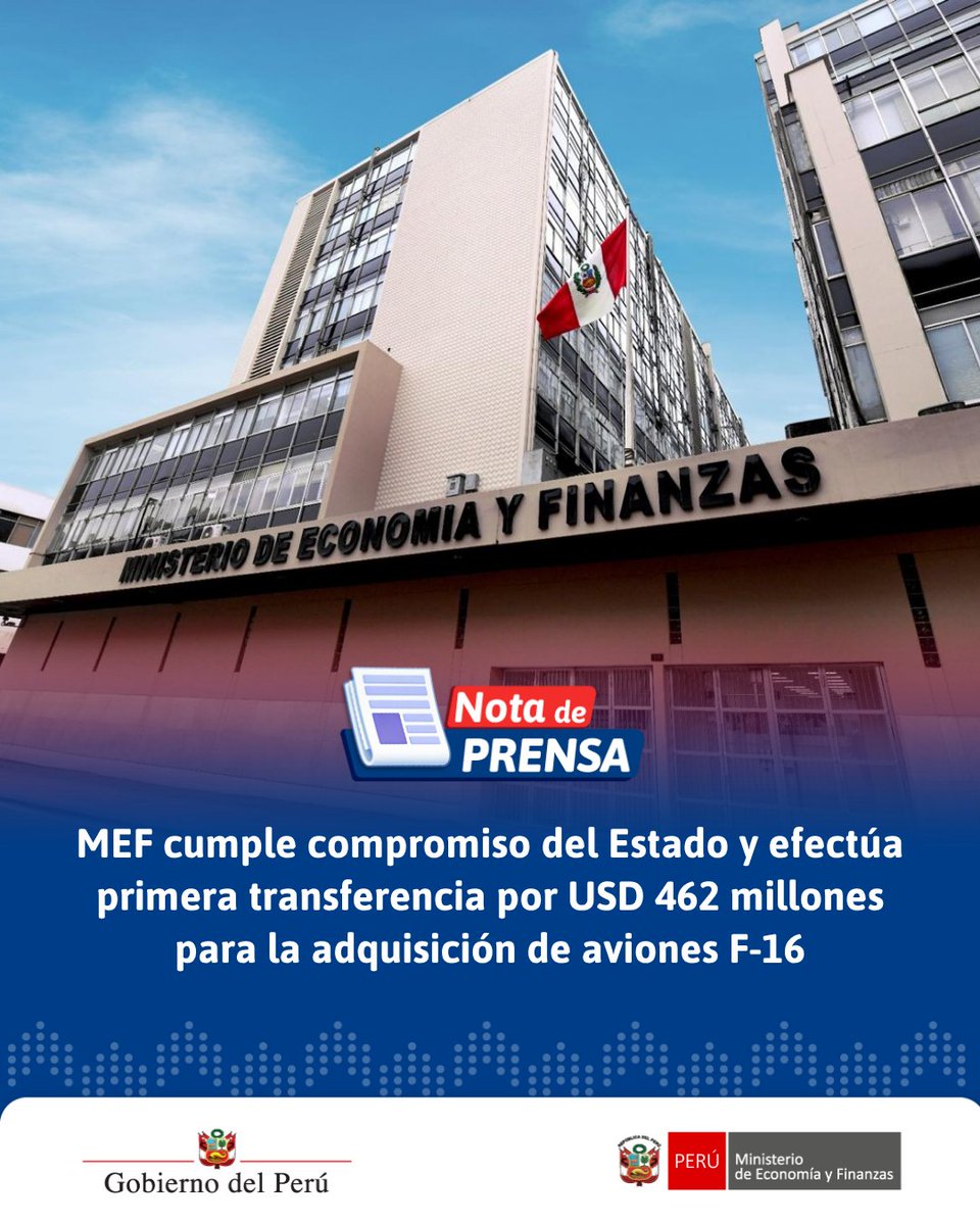 Ministerio de Economía y Finanzas tweet media