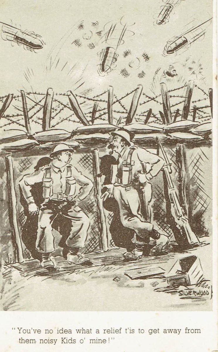 NZAllison's tweet image. Postcard from the front. Sent by my uncle to my dad. I have more.
#WorldWarI