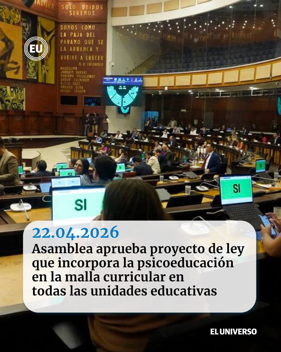 eluniversocom's tweet photo. El proyecto aprobado por unanimidad obliga a las aseguradoras y empresas de medicina prepagada incluir coberturas en salud mental https://t.co/JVaWiYXQxG https://t.co/AdWQrpAHxI