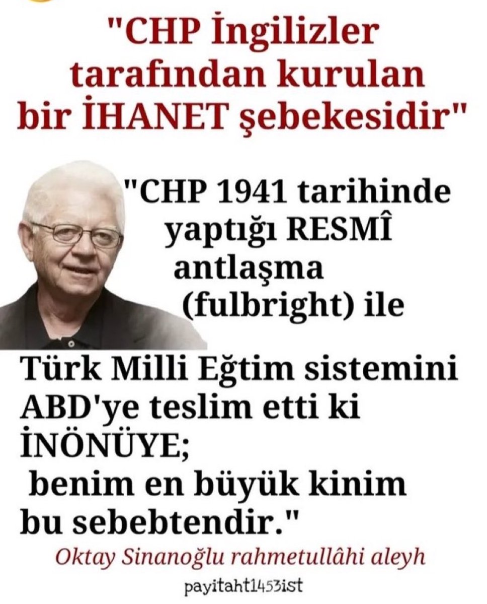Oktay  Sinanoğlu çok güzel bir tarif  etmiş .....!!!!
Karşı cenah hiç mi itraz edeme'miş ?