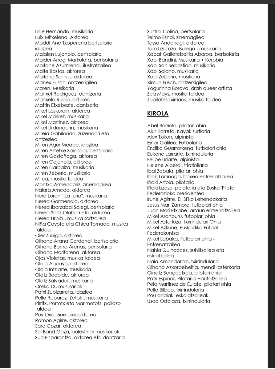 Gernika-Palestina Herri Ekimena tweet media