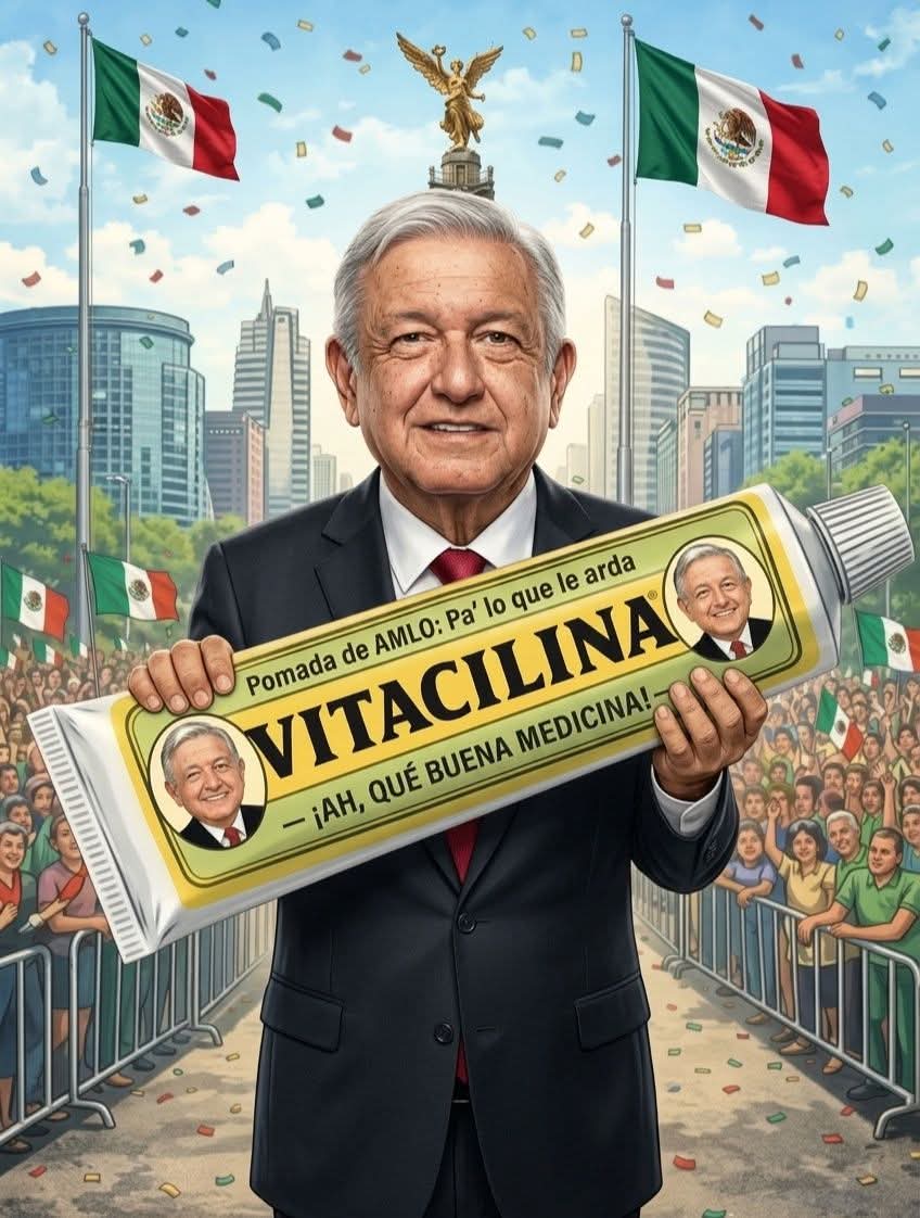La vitacilina para esa estúpida fachiza