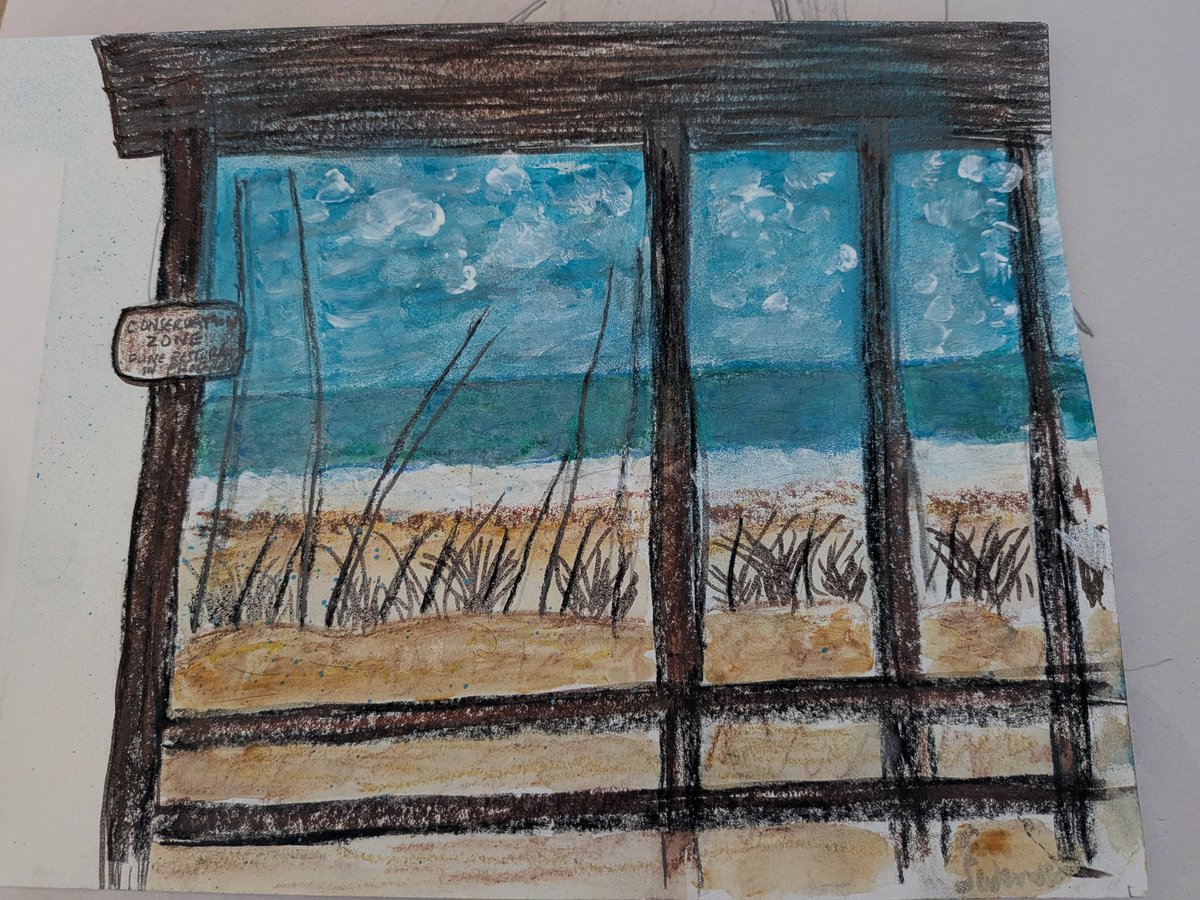 ericschurchnst8's tweet image. I celebrated Earth Day 2026 by painting this at a plein air learning event led by Tonya McGuire, sponsored by St John's Library, Point Vedra Branch, and St John's County Recreation.
This is my second painting.
#happyearthday