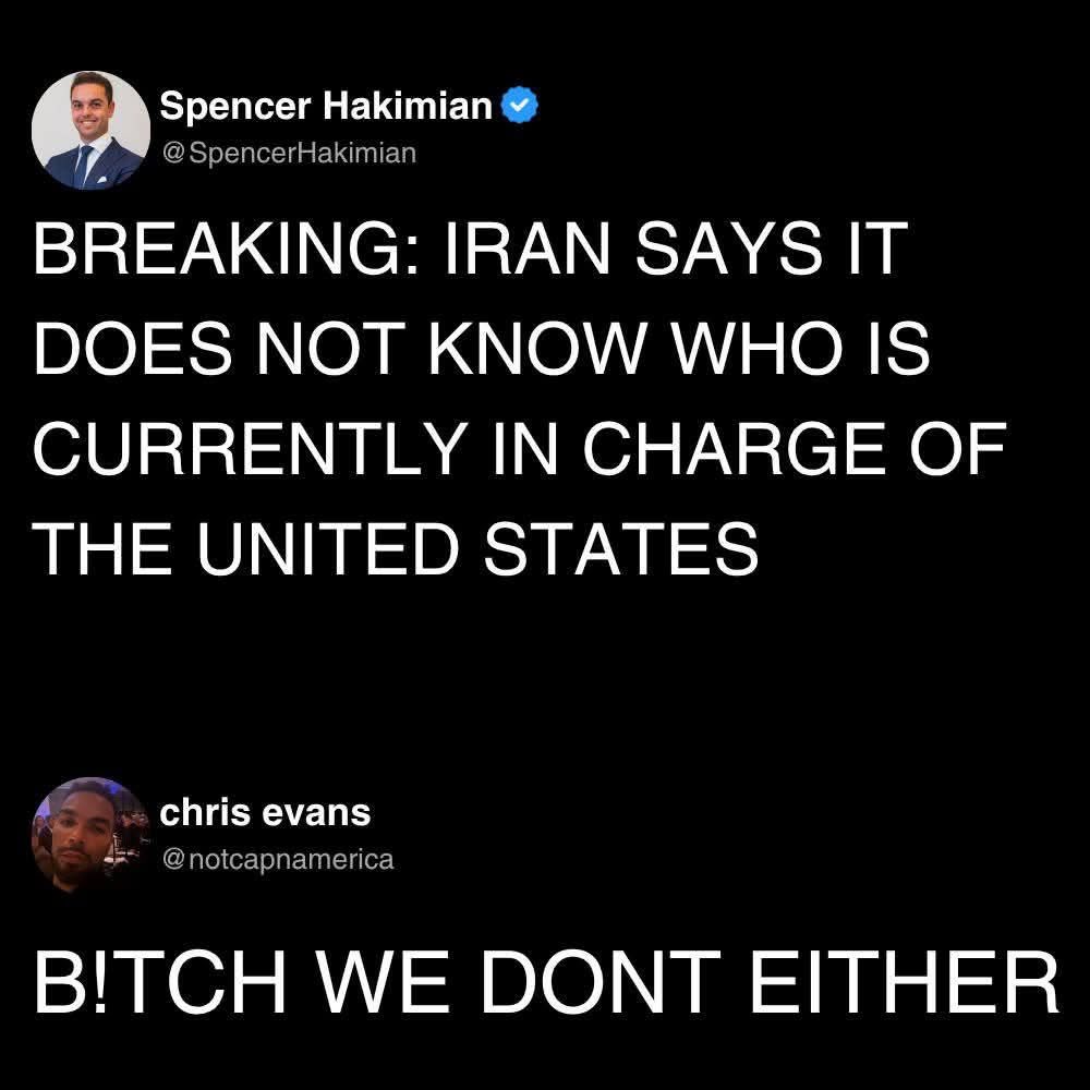 Iran will be checking the comments on this one to see if anyone knows the answer.