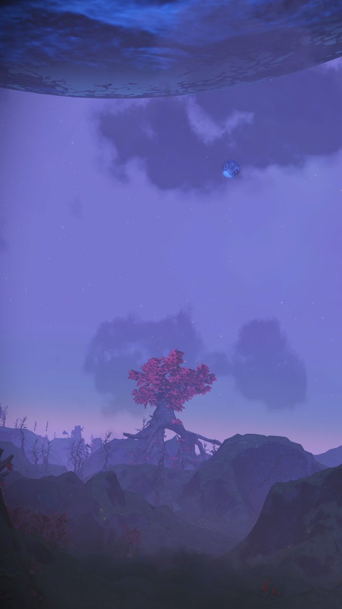 世界樹🌲
のようにも見えなくはないかも？

#ノーマンズスカイ 
#NoMansSky