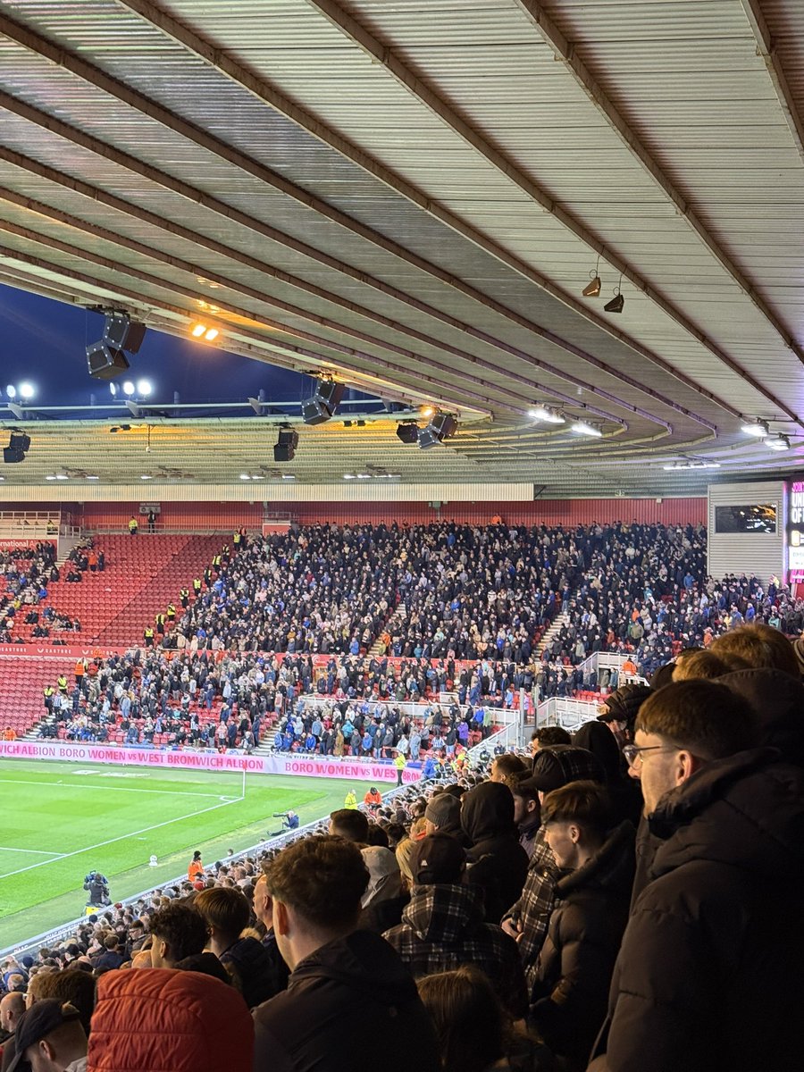 Craigyrobbo81's tweet photo. First time I’ve ever recorded away fans, but thought the @swfc fans were top class tonight. Proper club, proper fans, fucked over by the EFL. 

Hope you’re back soon. https://t.co/ab9ap5gcOF