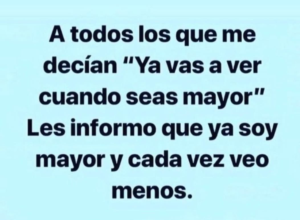 Les informo 😔