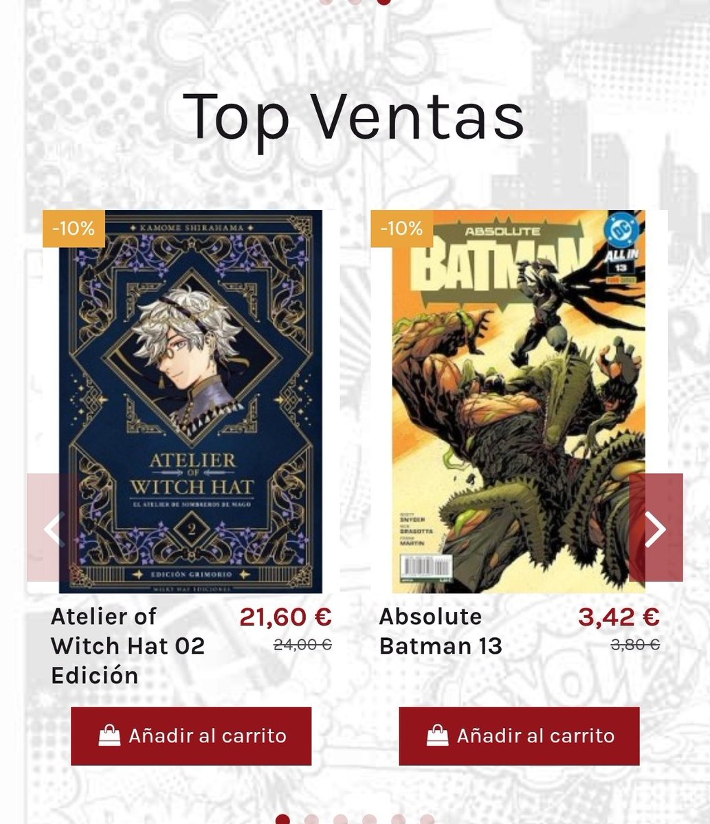 NfinityComics's tweet photo. ¡Ya está activo el 10% en la web! #Diadellibro https://t.co/dujYFUTtJo