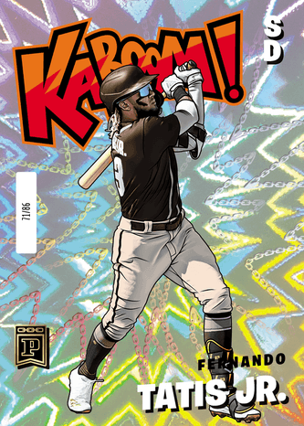 paninitracker's tweet image. ⚾ Fernando Tatis Jr. #71/86 SOLD for $225.00 (0.09 ETH)

2021 Panini Blockchain BB Packs Entertainment · BC 2021 Absolute Kaboom

Buyer: CYBER 👤 nft.paniniamerica.net/@CYBER/profile…

See more #FernandoTatisJr for sale 👉 nft.paniniamerica.net/marketplace/nf…

#whodoyoucollect #nft #PaniniNFT