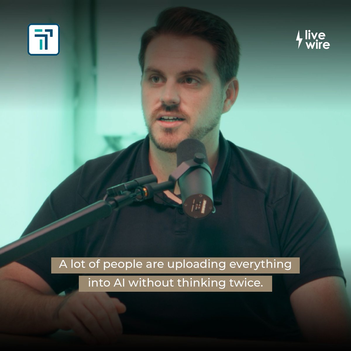 LiveWirePod1's tweet image. AI is powerful, but convenience makes us reckless.

Preston Knight of IT Specialists warned that people upload sensitive data to AI without thinking where it ends up. If you wouldn’t search for it publicly, don’t feed chatbots—use AI intentionally.

#AI #Coding #Tech