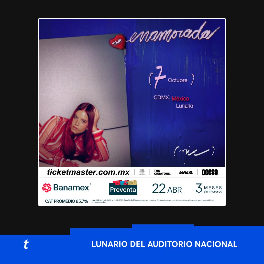 Ticketmaster México tweet media