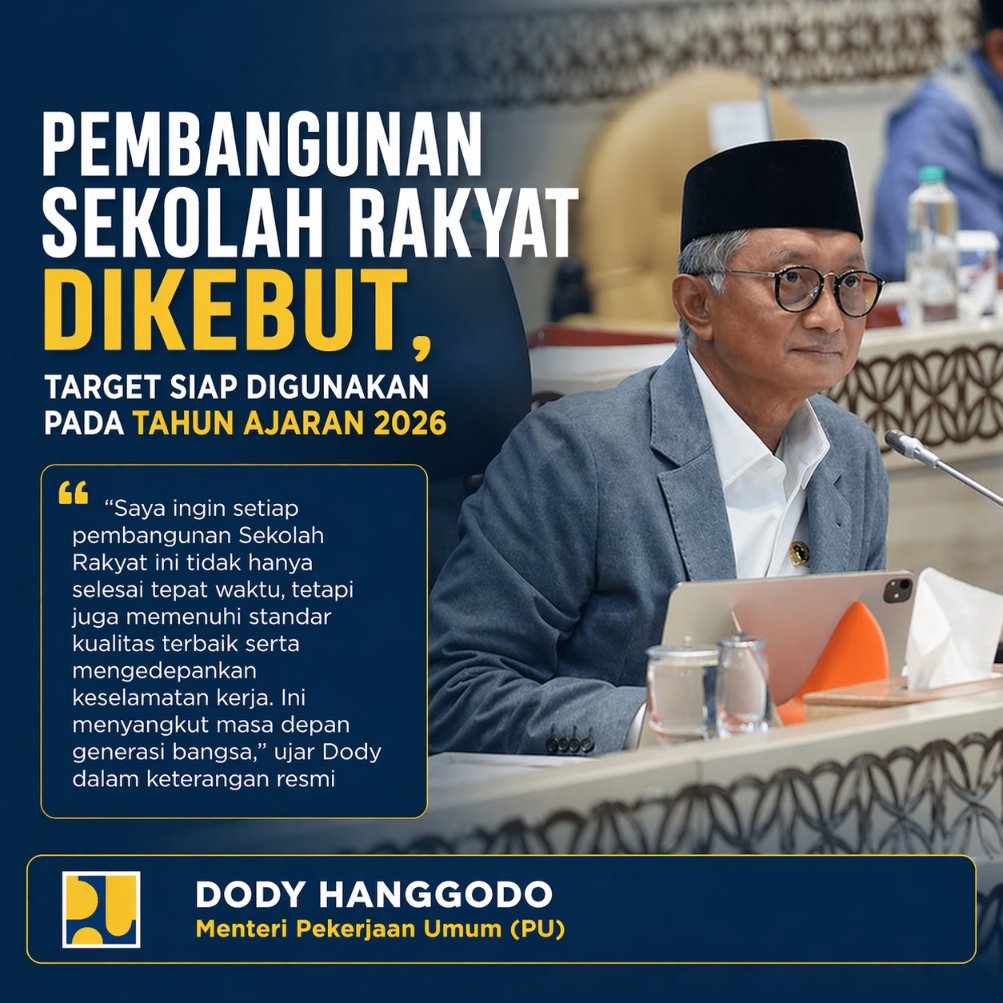 Fasilitas Pendidikan Berkualitas untuk Masa Depan Bangsa

#SekolahRakyatDikebut