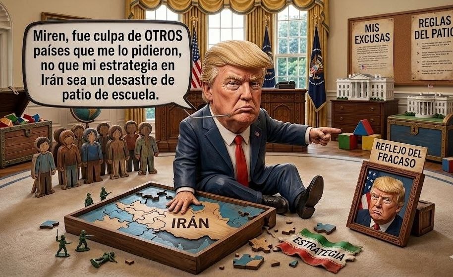 <a href="/DeZurdaTeam_/">DeZurdaTeam 📳</a> <a href="/0Toblerone82904/">Toblerone 2.0</a> <a href="/7Mararodriguez/">Mara Rodríguez</a> <a href="/_TereFelipe_/">Tere Felipe</a> <a href="/AbelPrieto11/">Abel Prieto</a> <a href="/EVilluendasC/">Enrique Villuendas</a> <a href="/cubacooperaven/">Brigada Médica Cubana en Venezuela</a> <a href="/YaquedeCuba/">Yaquelin</a> <a href="/ahilesvainfo/">¡Ahí les va!</a> <a href="/Betina_PM/">Betina PM</a> <a href="/cafemartiano/">❤️Café Martiano 🇨🇺</a> Trump no sabe de paz, di tú, de guerra?

Pero sabe hacer dinero saqueando y robando a otros países sus recursos naturales.

Sabemos que un Presidente del Imperio es el  subordinado de Otros intereses y poderes ocultos que deciden el juego.

A Trump le tocó perder. ‼️✊🇨🇺🇮🇷