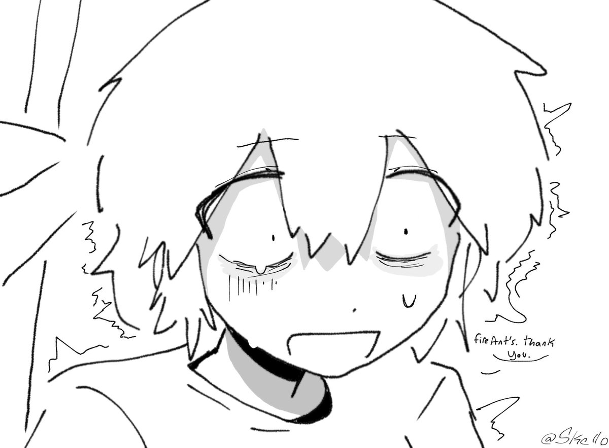 Samstheskeleto4's tweet photo. I cannot stop my brother from grabbing fire ants and giving them to me..I'm not joking ๐ #digitalartist #siblingproblems https://t.co/rzsVoZABjf