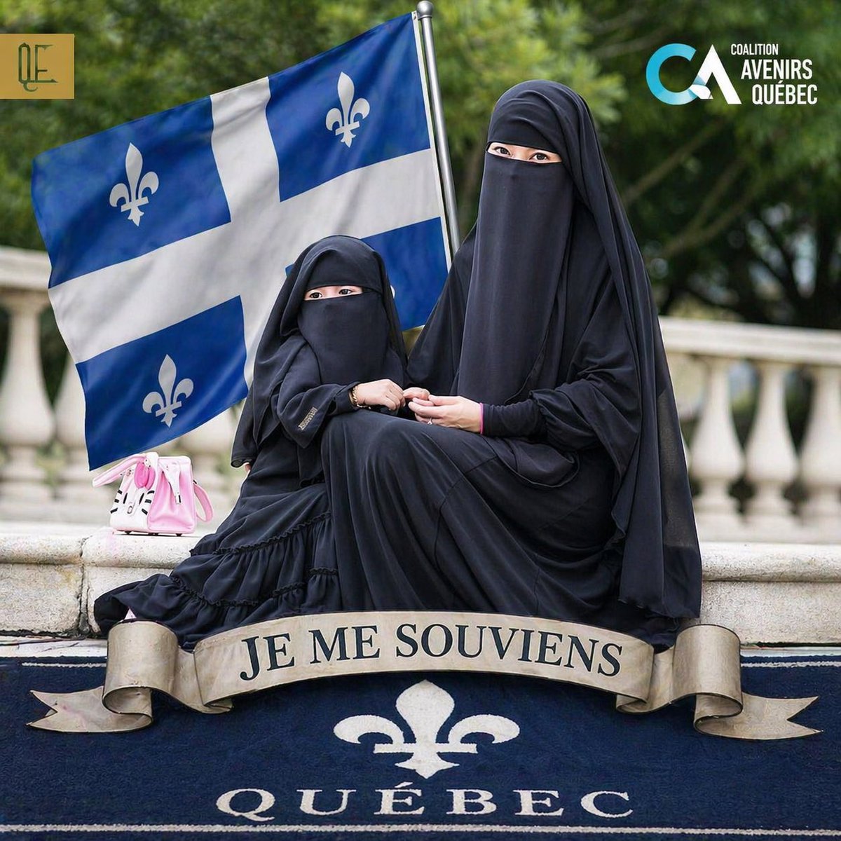 MeleneoTerenteo's tweet image. Merci #Quebec , grâce à @coalitionavenir ma fille porte le Hijab à l’école . La première génération de Québécois Entièrement voilée vois le jour ! 

Merci #Montreal 

Inshallah #canada