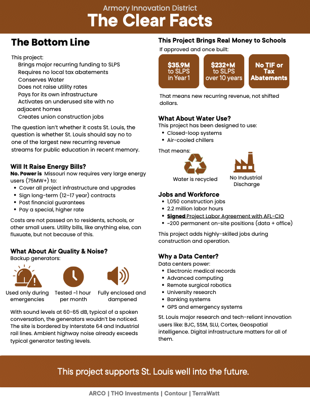 LIUNA42's tweet image. What will the Armory project in the City of #STL mean to our Local 42 families. THOUSANDS of labor hours on a project that can transform St. Louis with nearly $500 million in new revenue for St. Louis and our schools without local tax abatements. Jobs. Revenue. Opportunity.