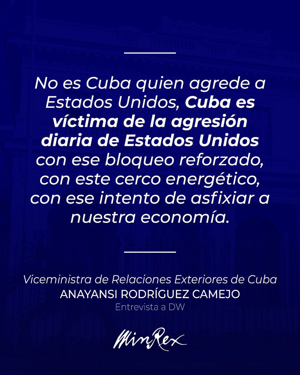 Anayansi Rodríguez Camejo tweet media