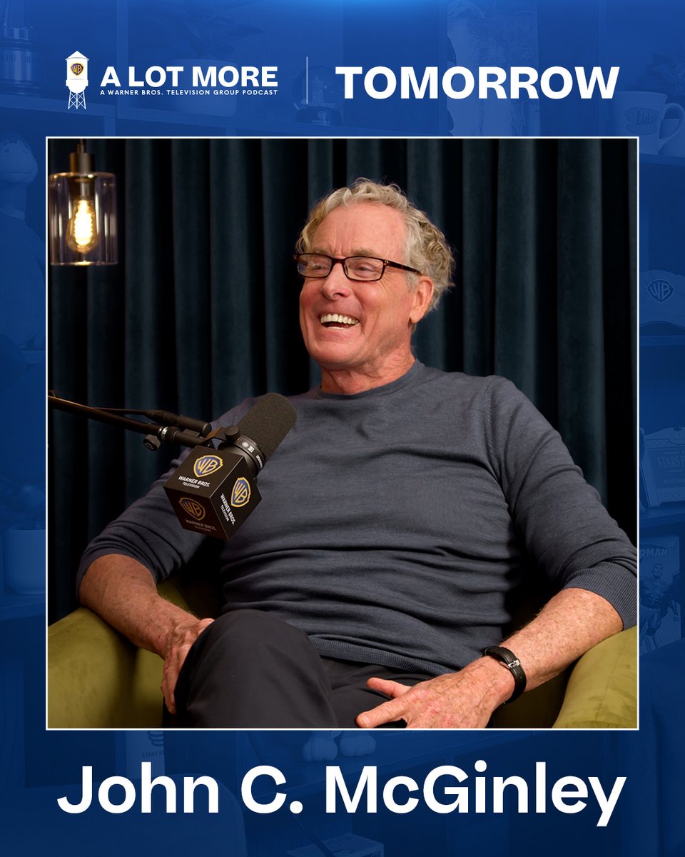 #Rooster's John C. McGinley joins <a href="/jonathonbuckley/">Bucko</a> in tomorrow’s episode of A Lot More! 🐓📚 Catch the conversation on YouTube, Apple Podcasts, Spotify, or anywhere you get your podcasts! #WBTV