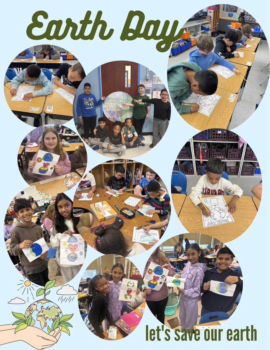 racheliyudin's tweet image. Earth Day at DAV 🌍 #gomules