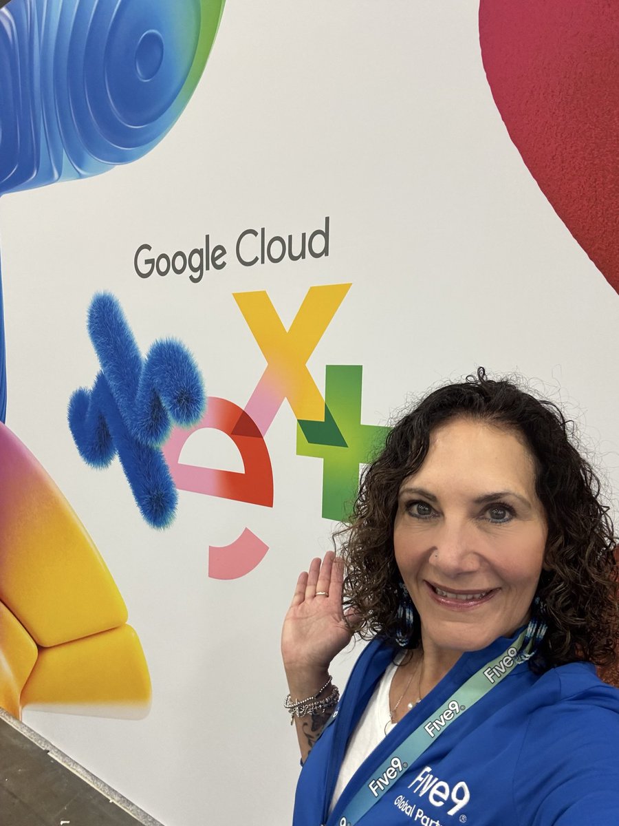 LisaLisajm5's tweet photo. Day 1 of #GoogleCloudNEXT is off to a good start with #Five9! Attending? Stop by our booth 4708 to meet the team, get some useful swag, and learn why @Five9 and @googlecloud are #PartnerPowered! #CX #AI https://t.co/h2IXjcKmOy