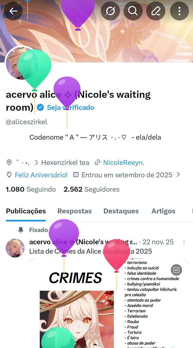 acervo alice ✧ Viúva de bruxa 🕊 tweet media