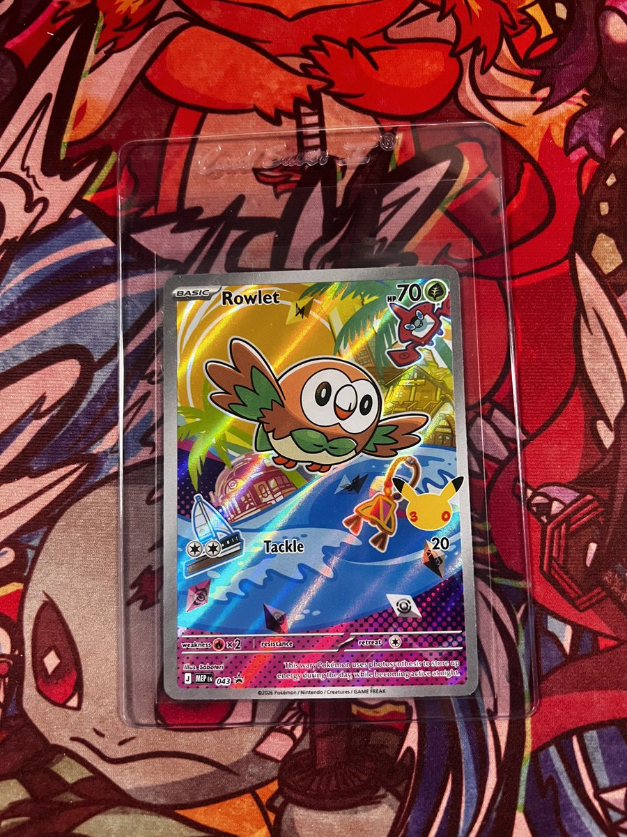 JavizGaming's tweet photo. rowlet ir giveaway from a community member!

hop in bingo!

https://t.co/bYEz4TEcUy 💙 https://t.co/9WxPzzxUdz
