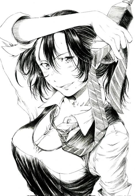 元絵!
カラーは肌の色がわかりやすくて良いですね 