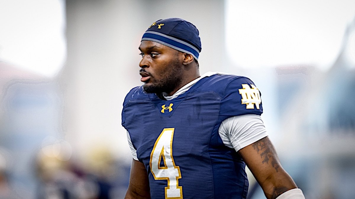 🚨 Arizona Cardinals are extremely high on Notre Dame RB Jeremiyah Love
