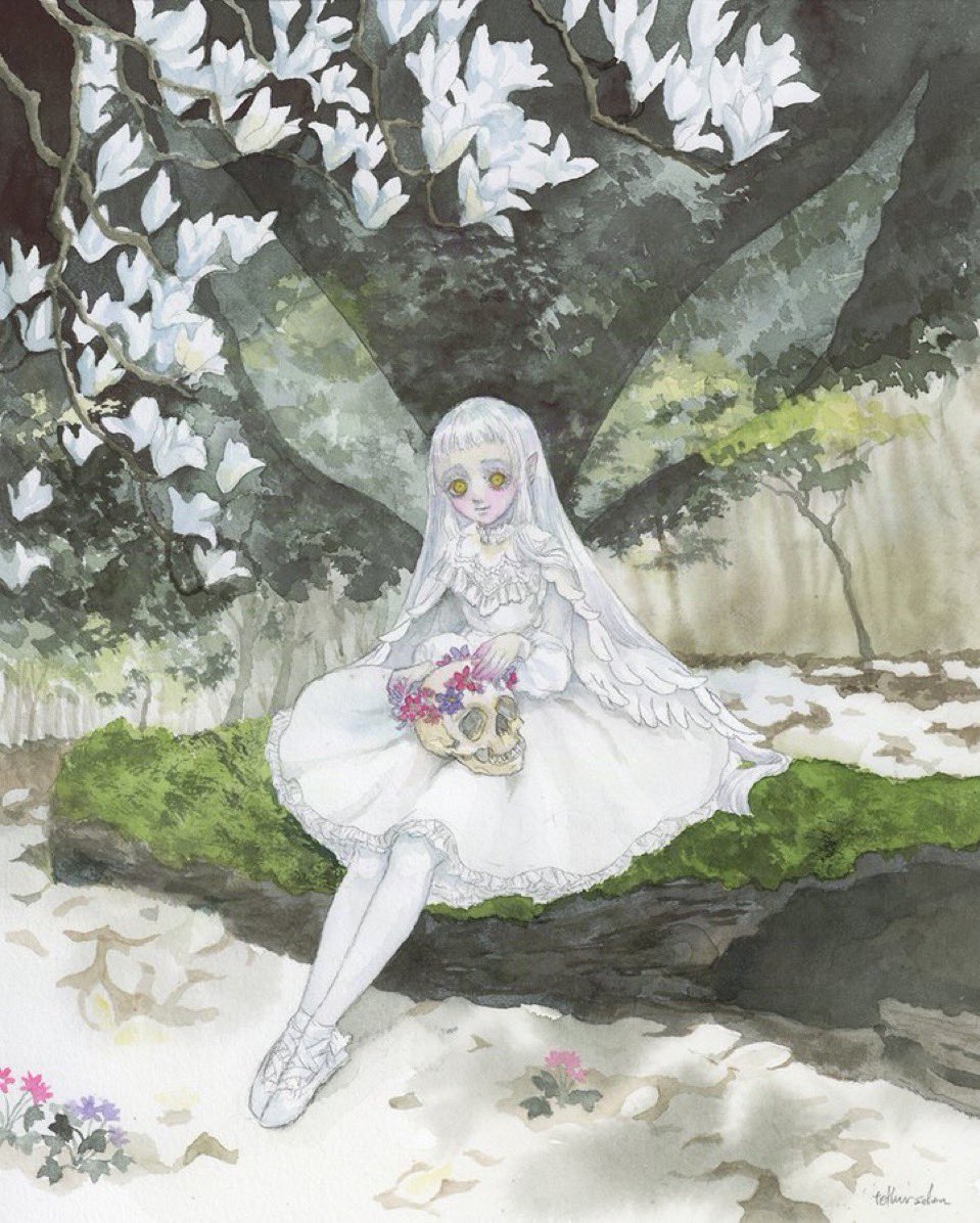 照留セレン＊4/29〜個展『砂糖菓子の少女』4/17〜BLOOM + tweet media