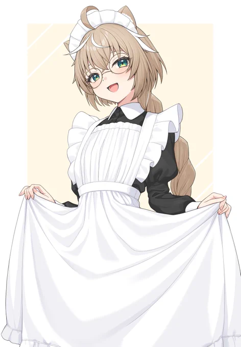 リクエストありがとうございます! メイドはいいぞ #Skeb