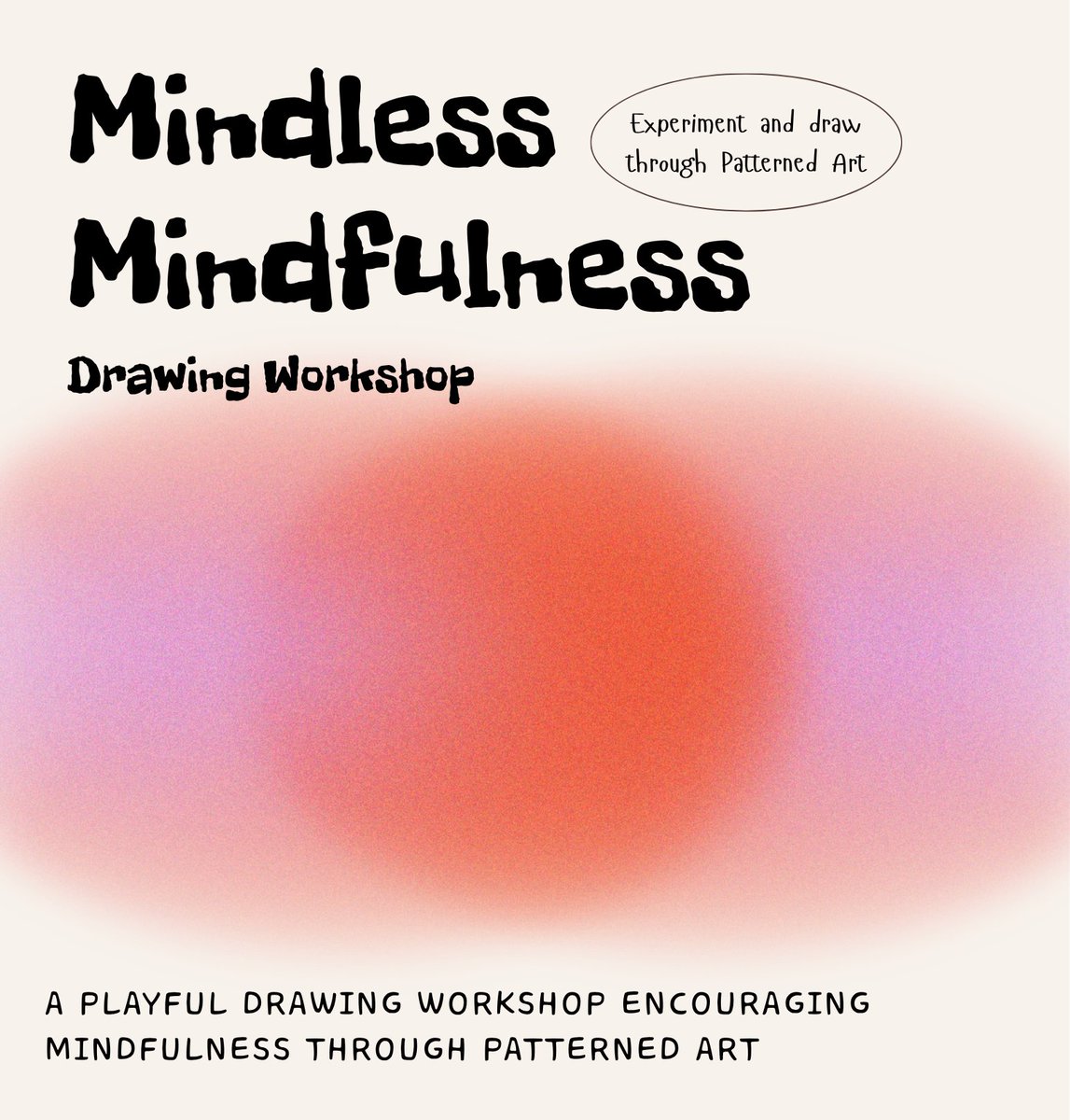 cartoonart's tweet image. Drop by this Sat., April 25, for a free playful drawing workshop that encourages mindfulness through patterned art. Open to all ages; supplies will be provided. More info: cartoonart.org/calendar/2026/… #mindfulness #workshop #art #creating #free