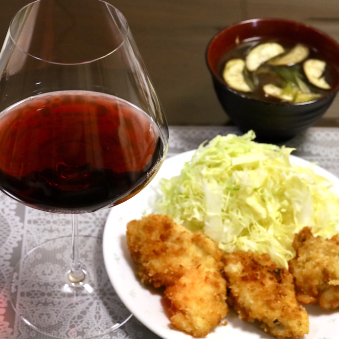 Bourgogne Cote d’Or SI Rouge 2022 Petit-Roy blog.livedoor.jp/tsuredsure_win… 
チキンかつにあわせて　プティ・ロワのブルゴーニュ コートドール シ ルージュ 2022